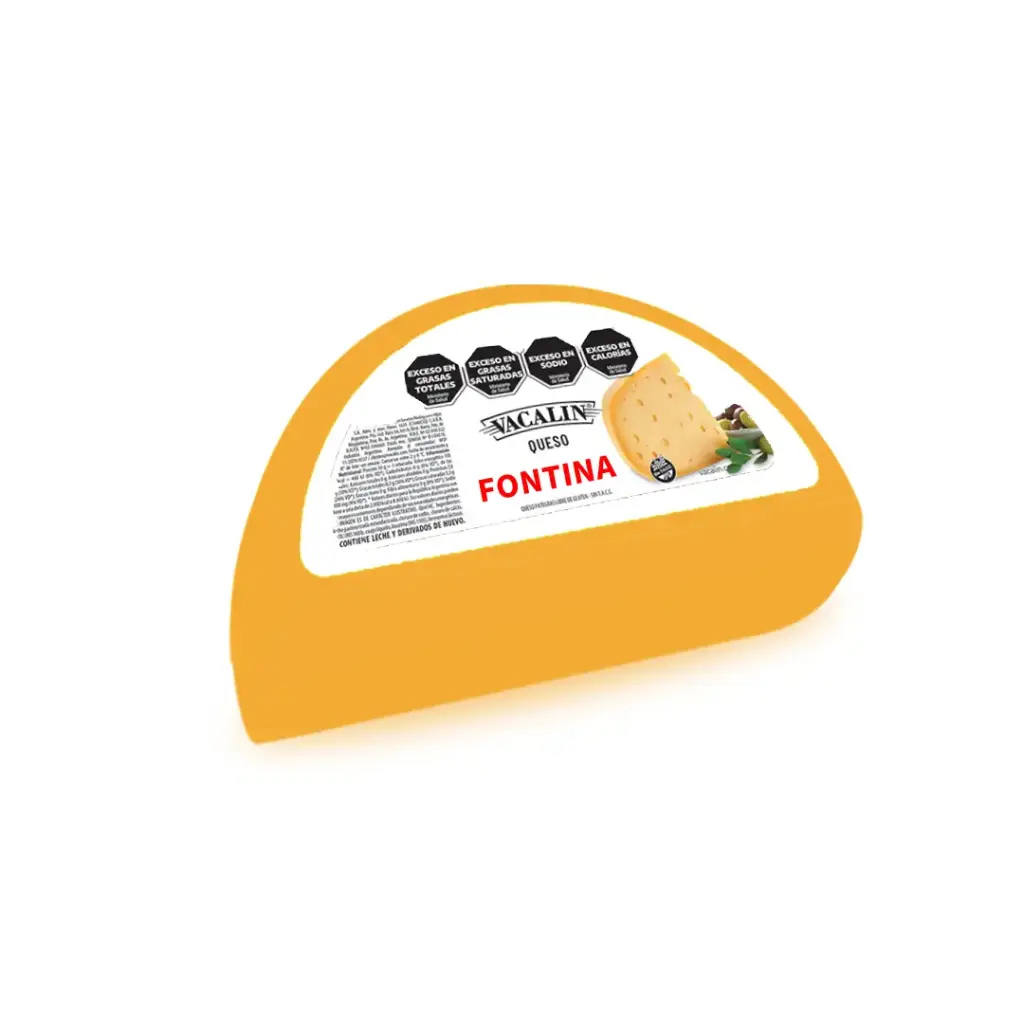 Queso Fontina Vacalin x 2Kg.