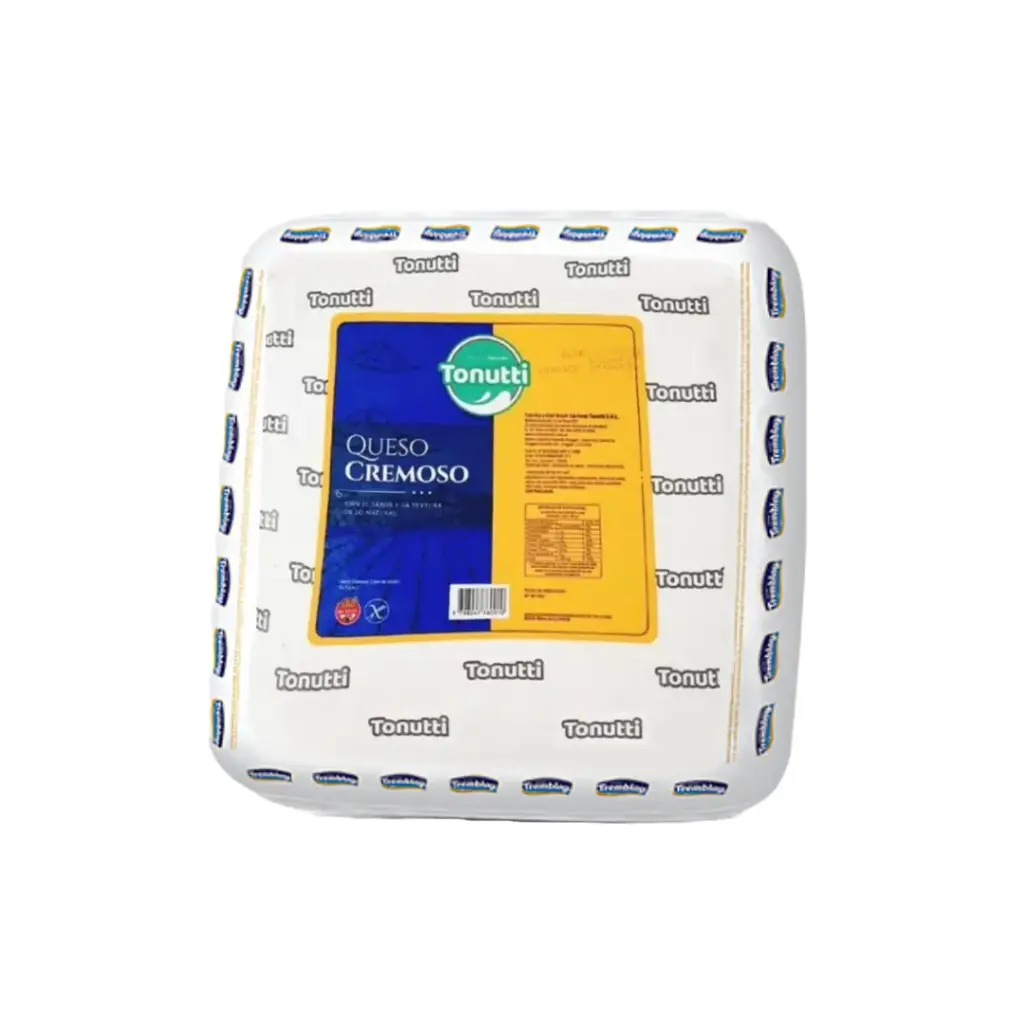 Queso Cremoso Tonutti x 4Kg.