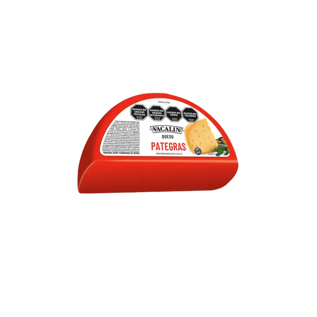 Queso Pategras Vacalin x 2Kg.