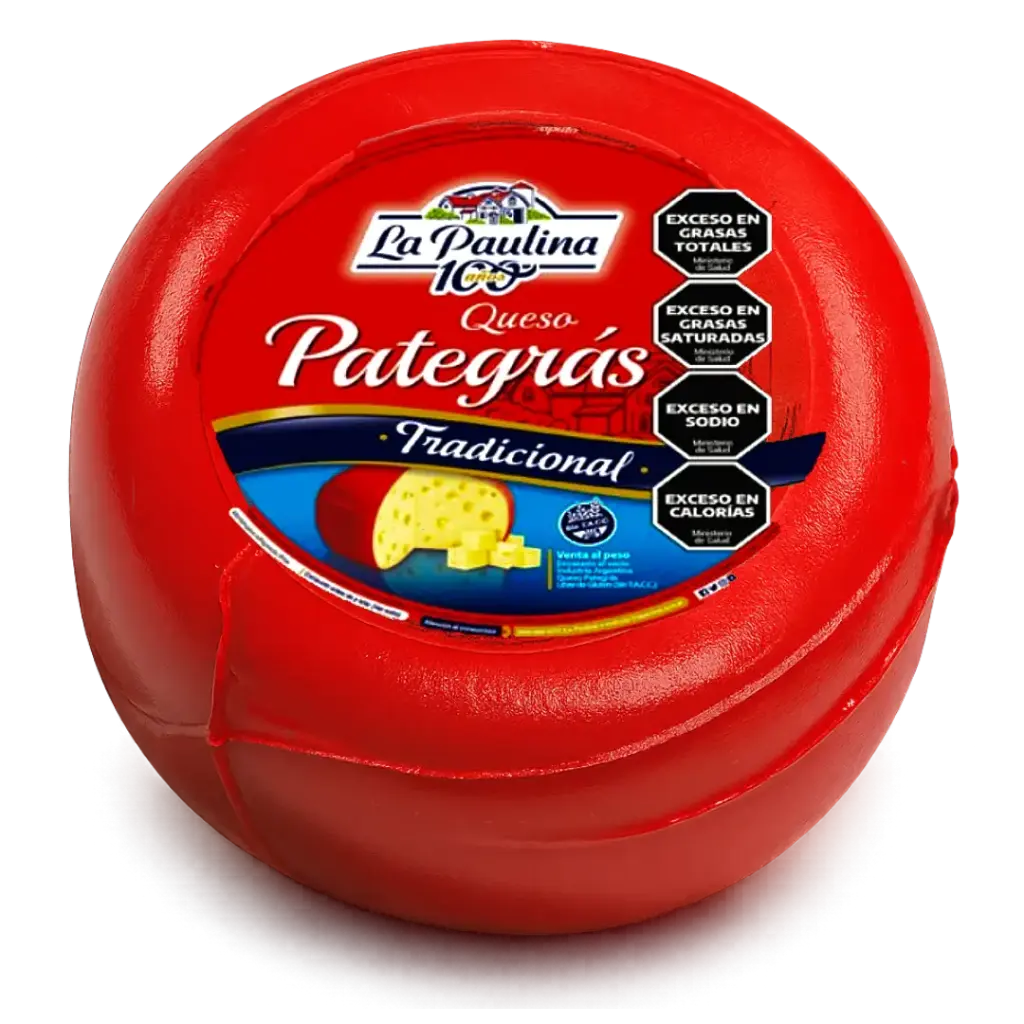 Queso Pategras La Paulina x 4Kg.