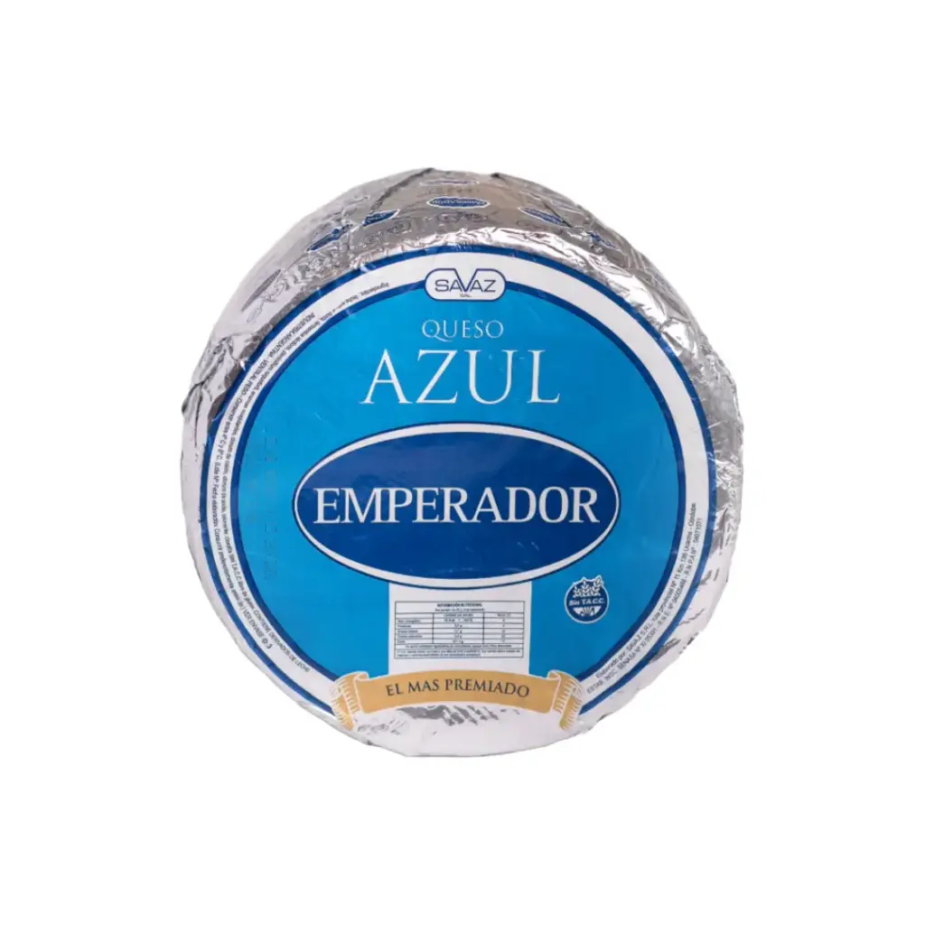 Queso Azul Roquefort El Emperador x 2,5 Kg.
