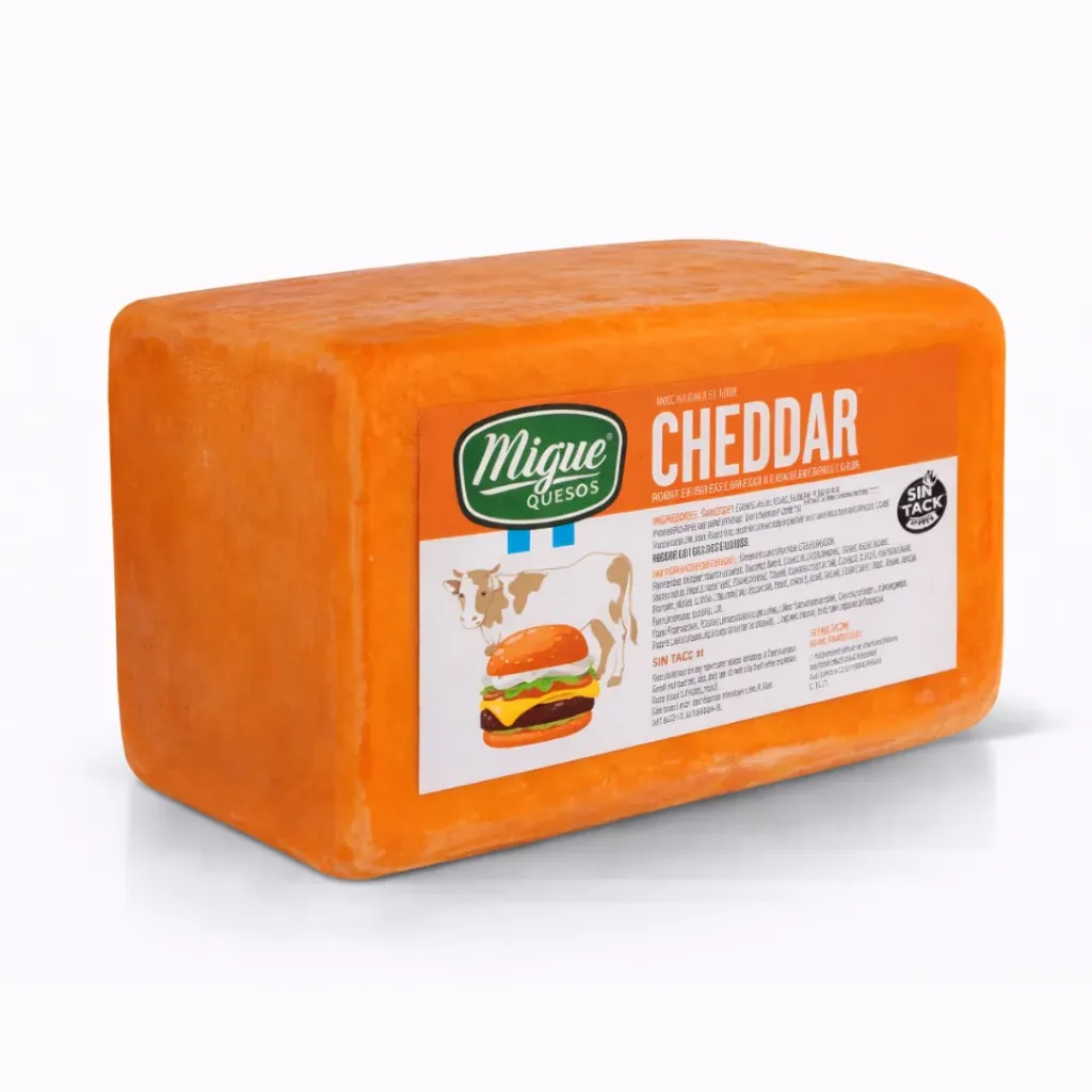 [Q129] Queso Migue Cheddar Ingles x 2Kg.