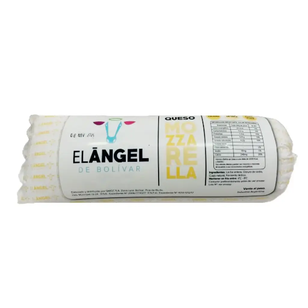 [Q136] Muzzarella El Angel x 4Kg