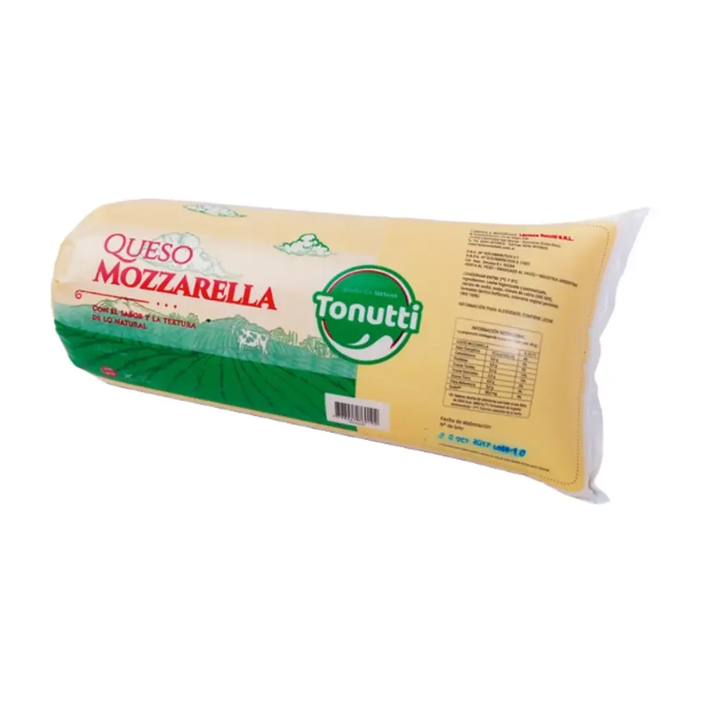 [Q139] Muzzarella Tonutti x 3Kg.