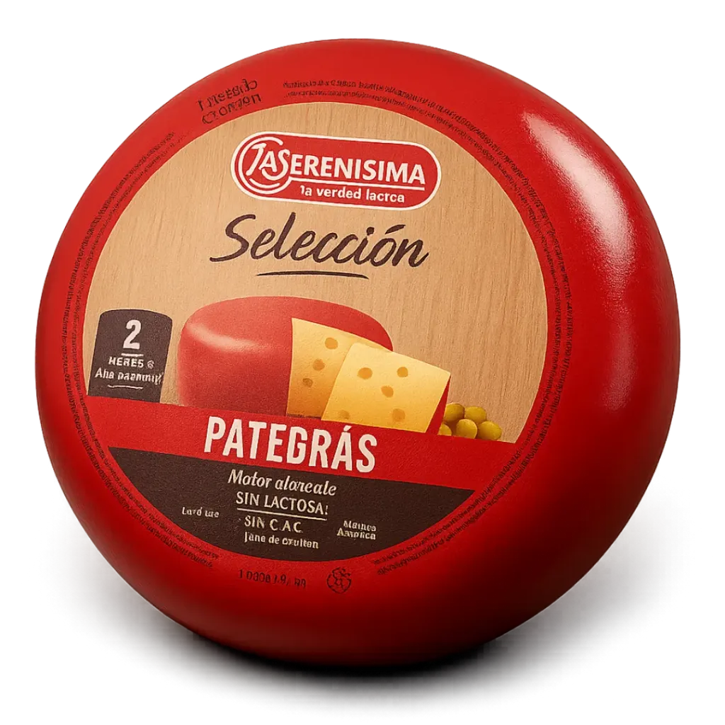 Queso Pategras La Serenisima x 4Kg.