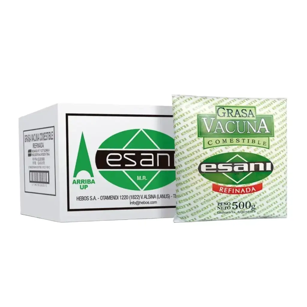 Grasa comestible Esani Vacuna x 10u. V120