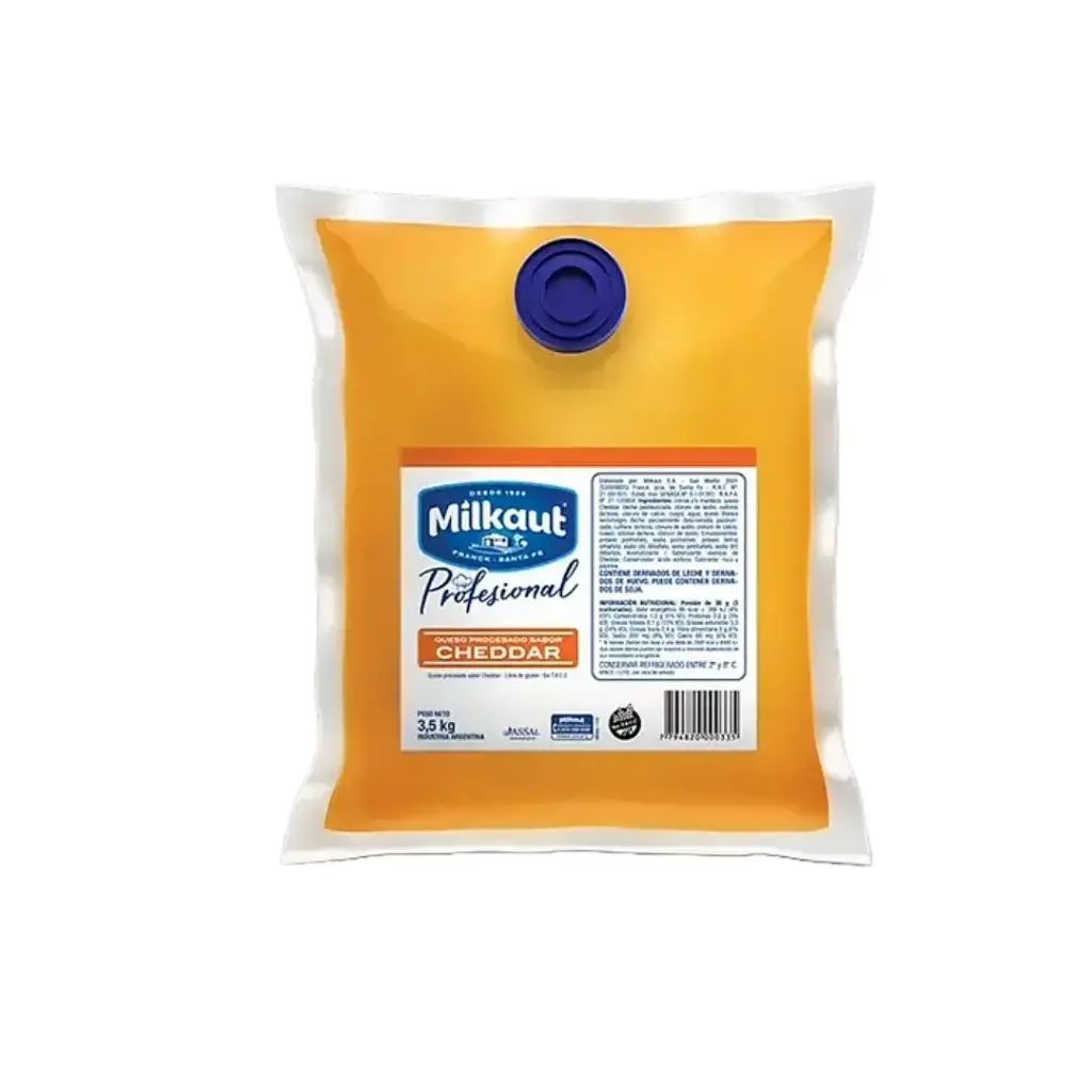 [Q301] Cheddar Liquido Milkaut x 3 Kg. 
