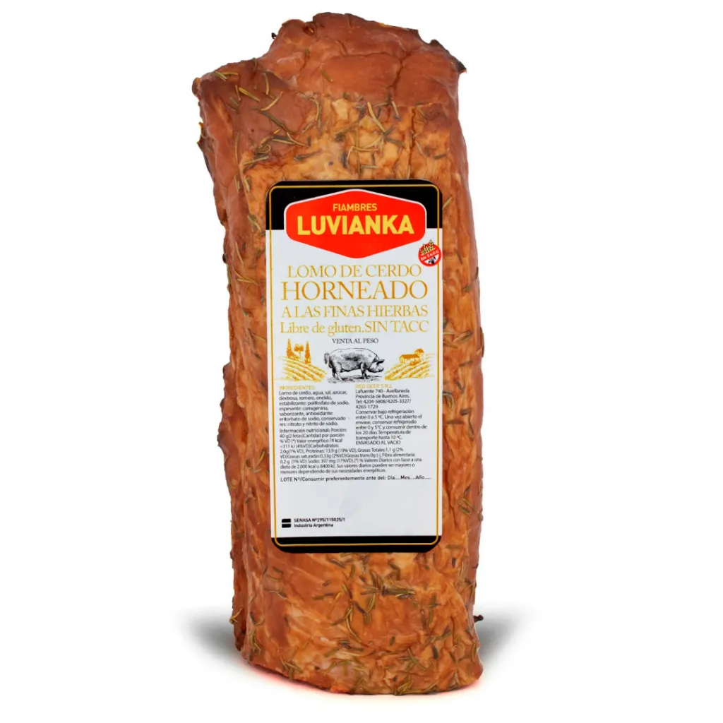 [F016] Lomo con Hierbas Luvianka x 1,80 Kg. F016