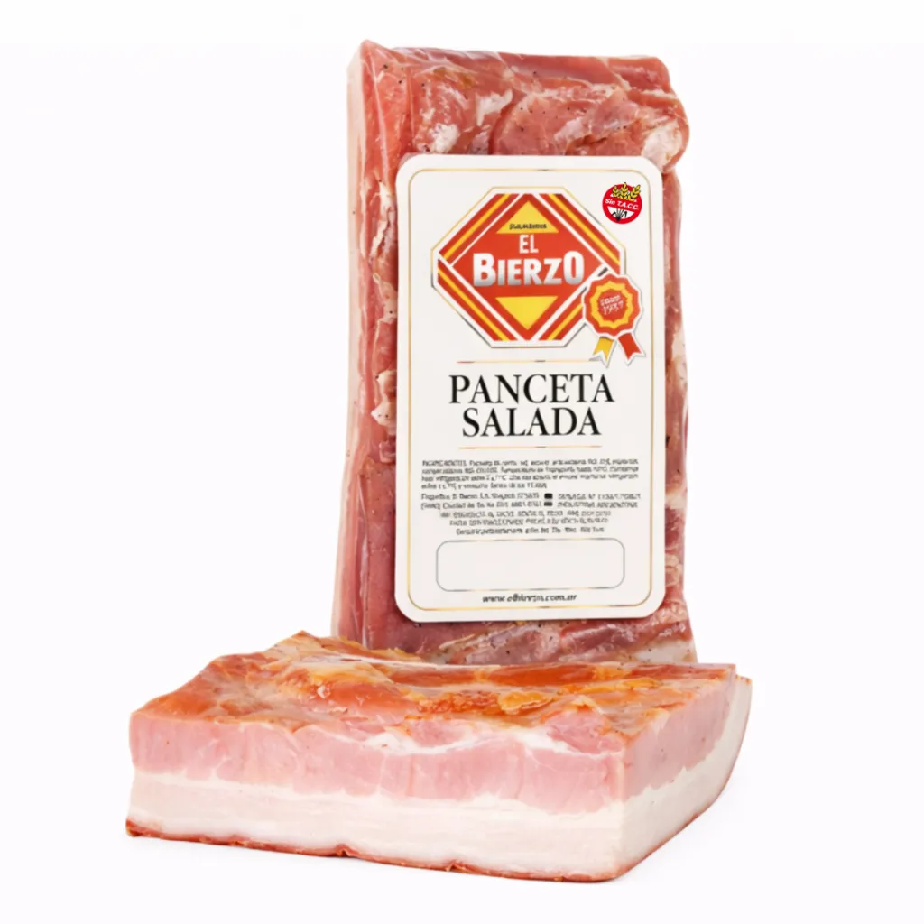 Panceta El Bierzo Salada x 1.30 Kg. F031