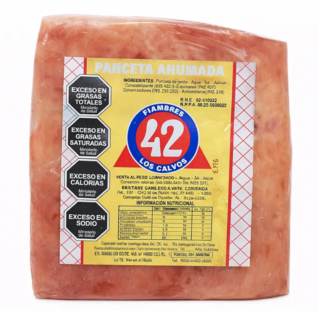 Panceta Los Calvos Ahumada x 1.75 Kg. F029
