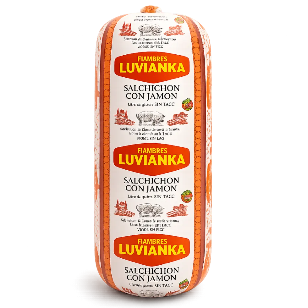 Salchichon Con Jamon Luvianka x 3Kg.