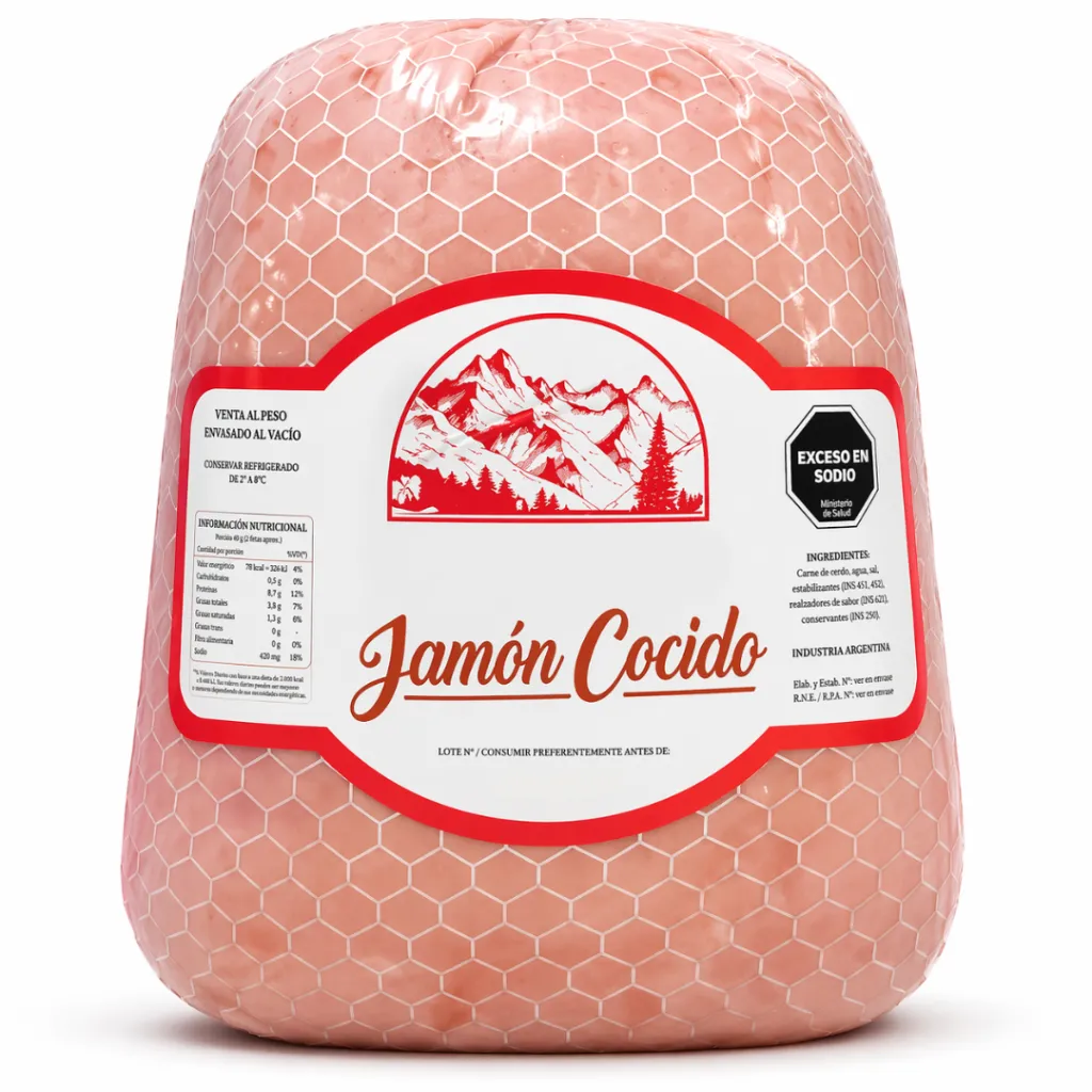 [F042] Jamón Cocido Natural Molfetta x 6 Kg.