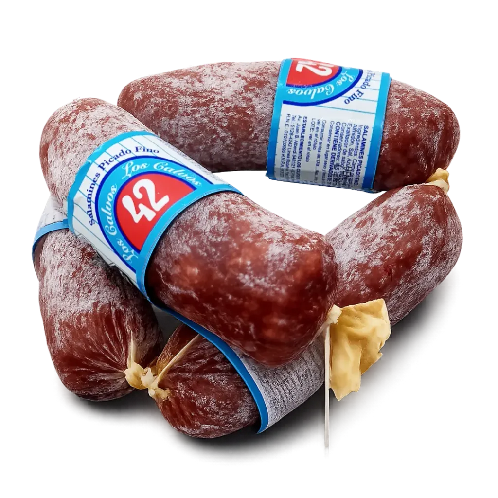 [F053] Salamin Picado Fino Los Calvos 42 x 8U.