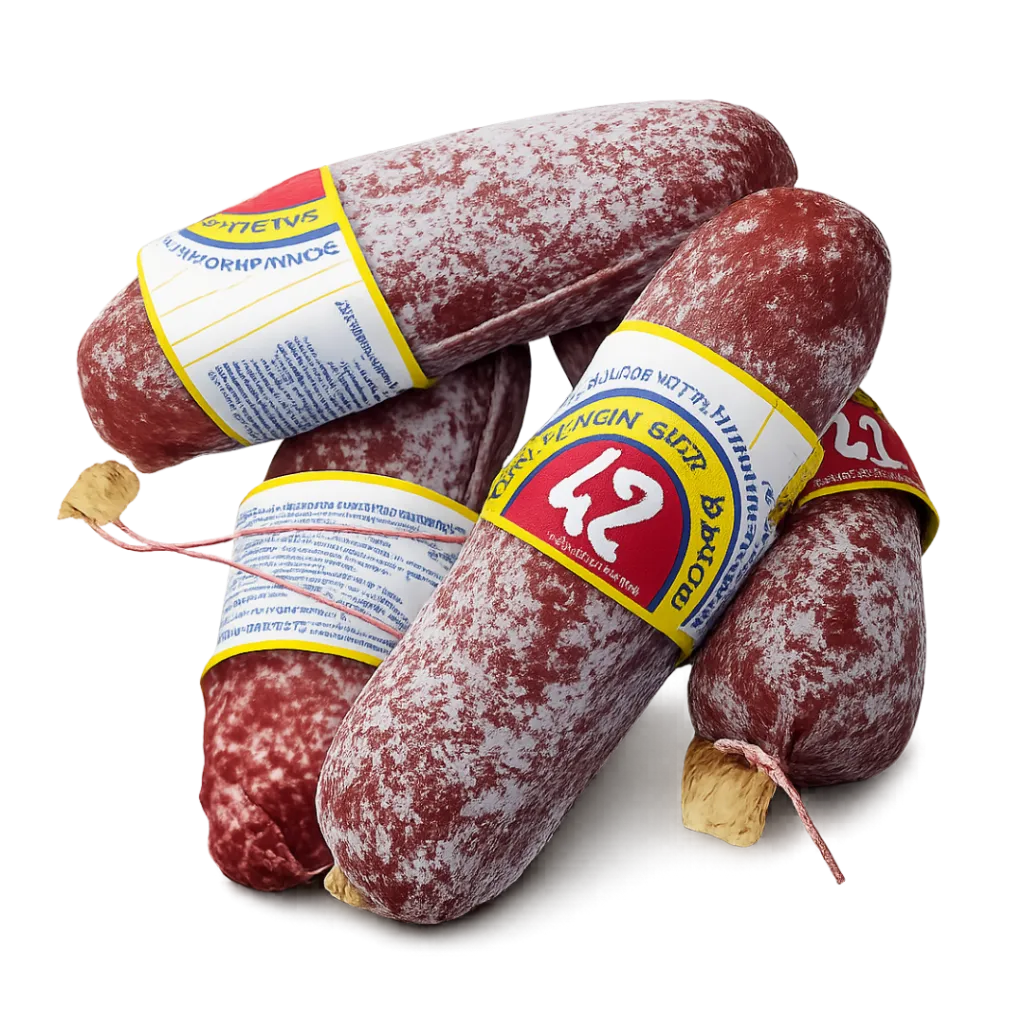 [F054] Salamin Picado Grueso Los Calvos 42 x 8U. 