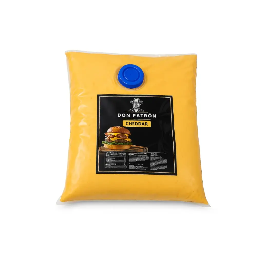 [Q171] Cheddar Liquido Don Patron Clásico x 3 Kg.