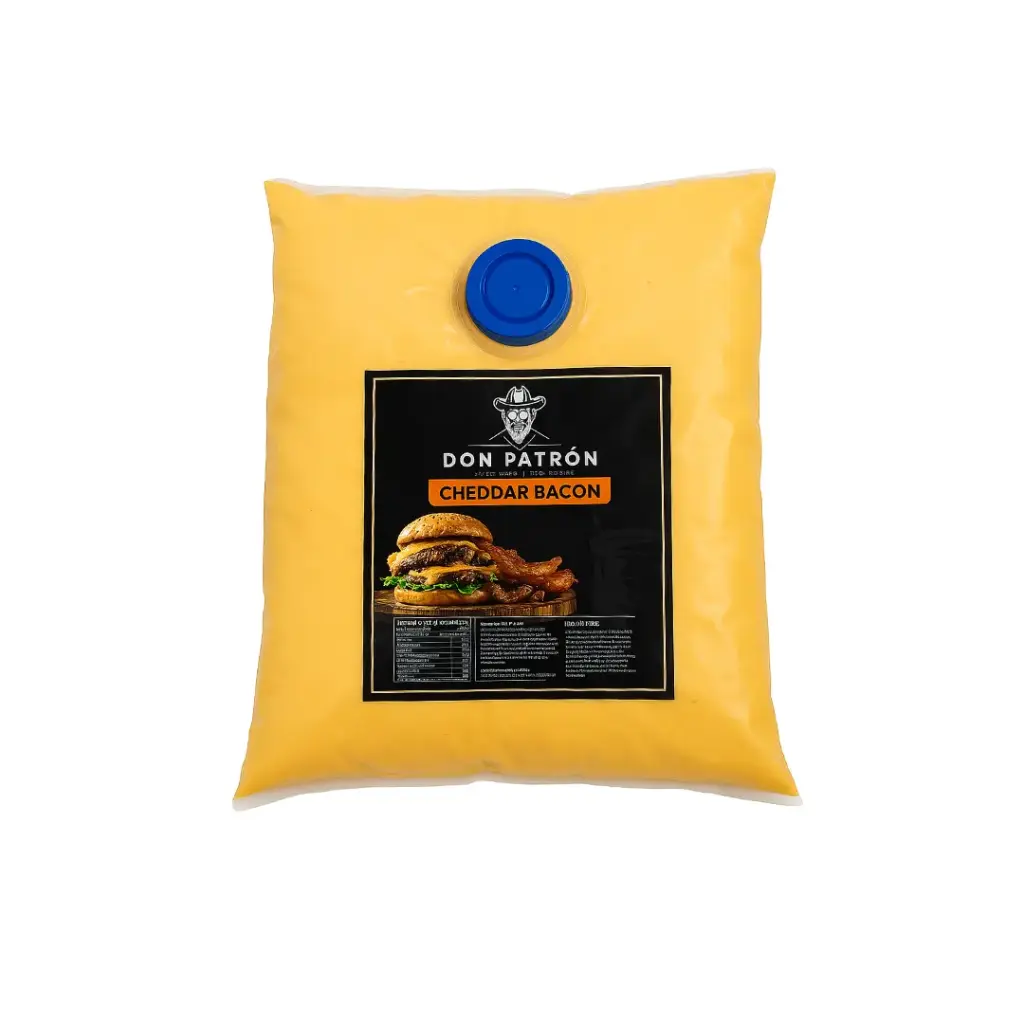 Cheddar Liquido Don Patron Bacon x 3 Kg.