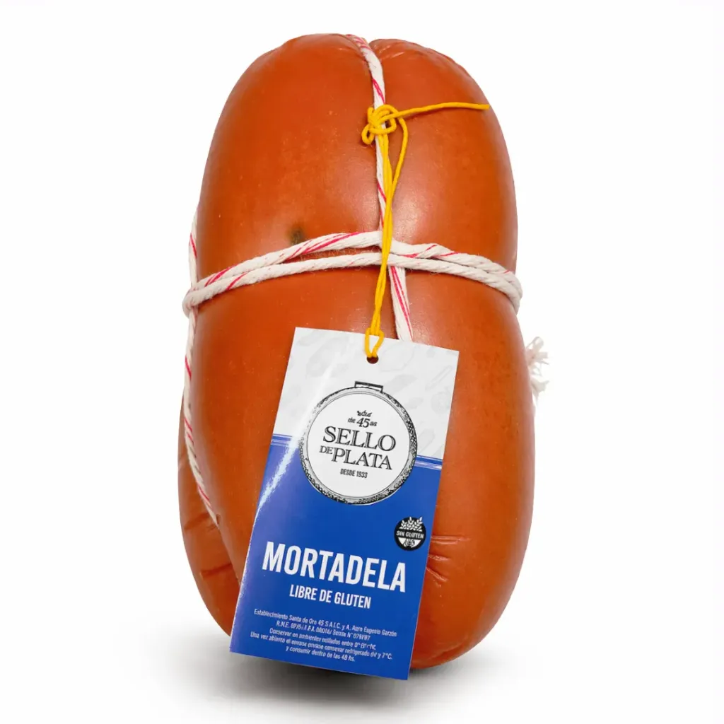 [F100] Mortadela Bocha Sello Plata x 4 Kg.