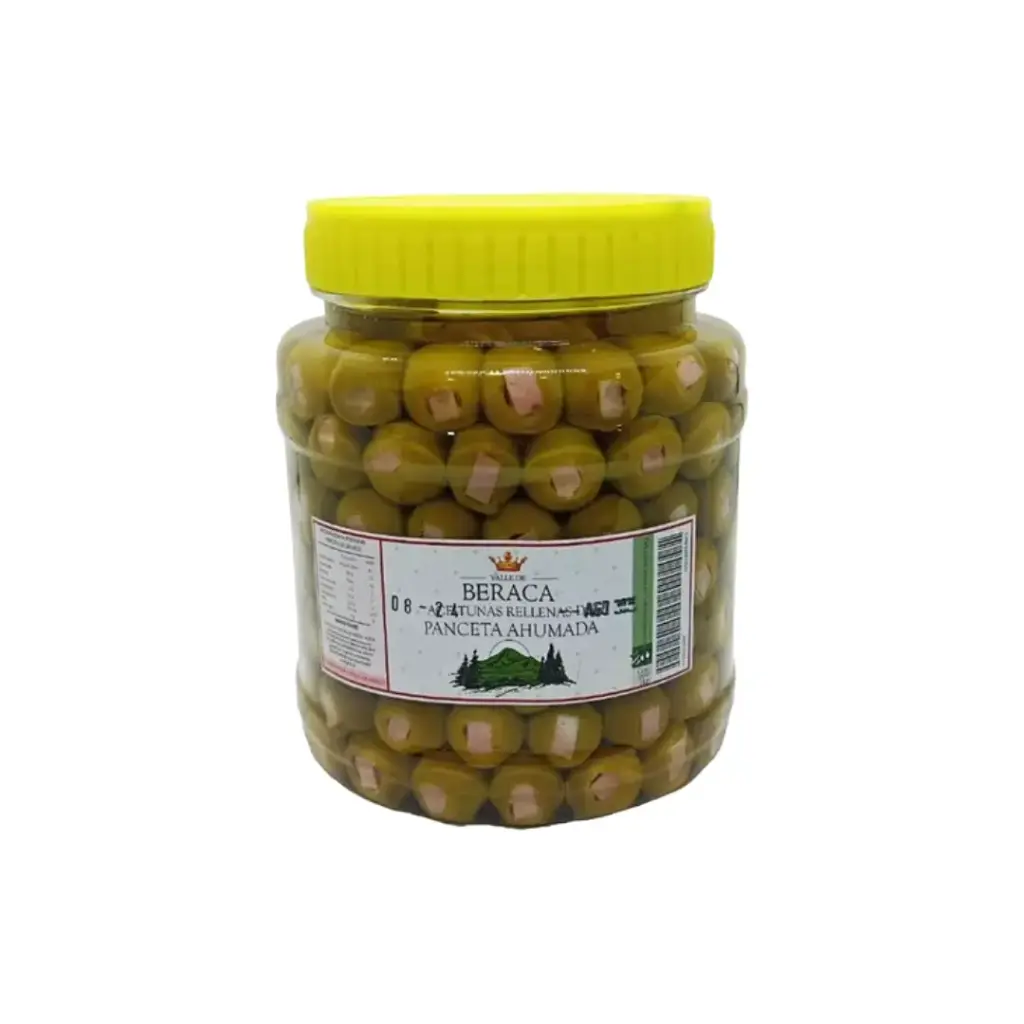 Aceitunas Rellenas Panceta Beraca x 1Kg. 