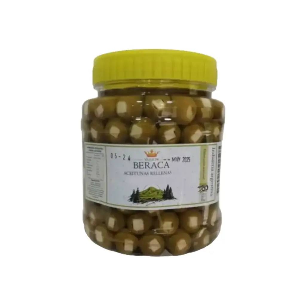 Aceitunas Rellenas Queso Provolone x 1Kg.  