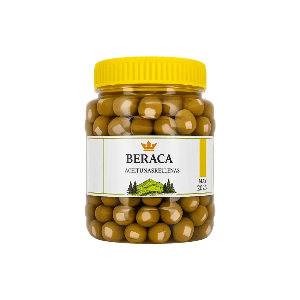 [V008] Aceitunas Rellenas Queso Provolone x 1Kg.  
