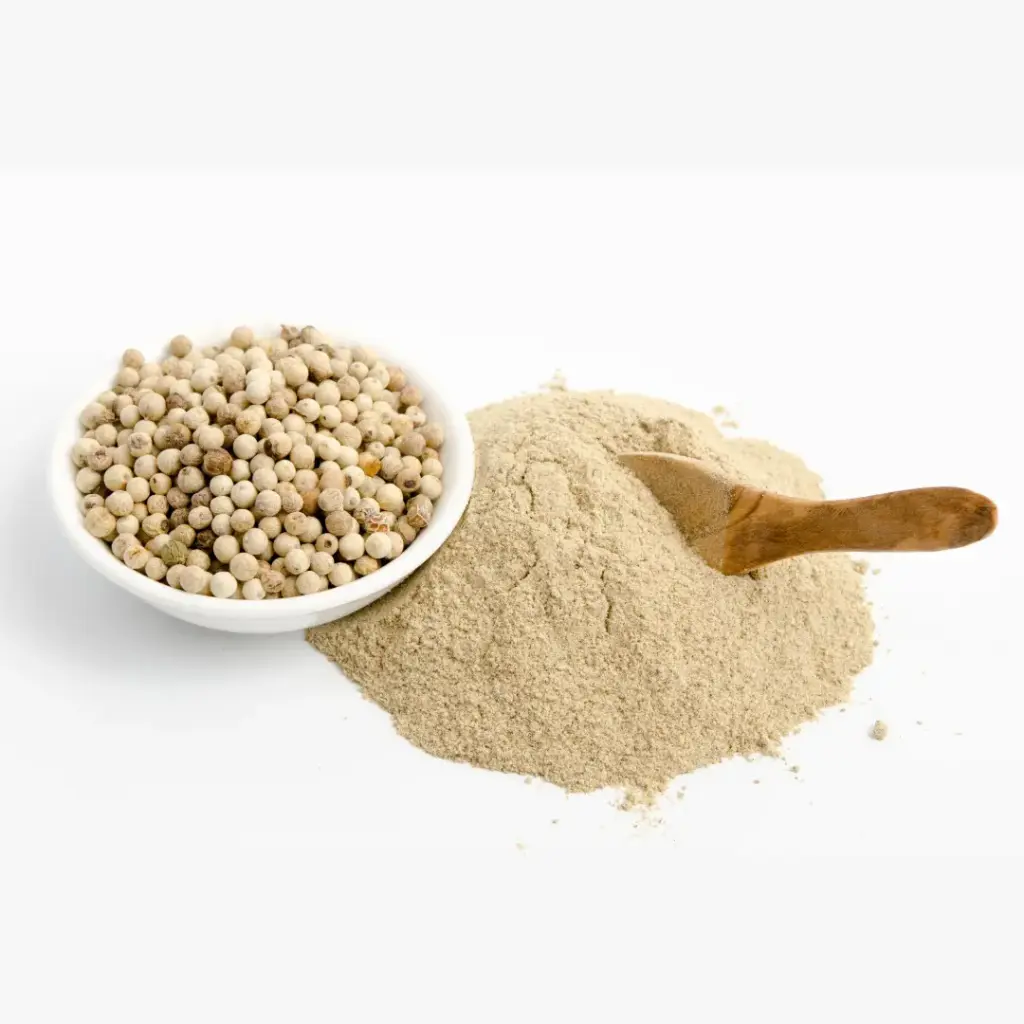 Condimento Pimienta Blanca Polvo x 1Kg.  