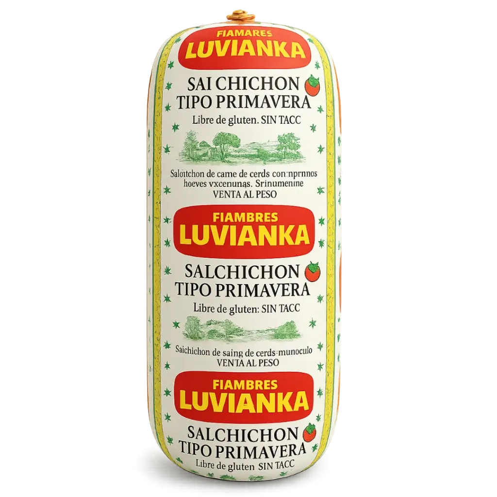 [F138] Salchichon Primavera Luvianka x 3Kg. 