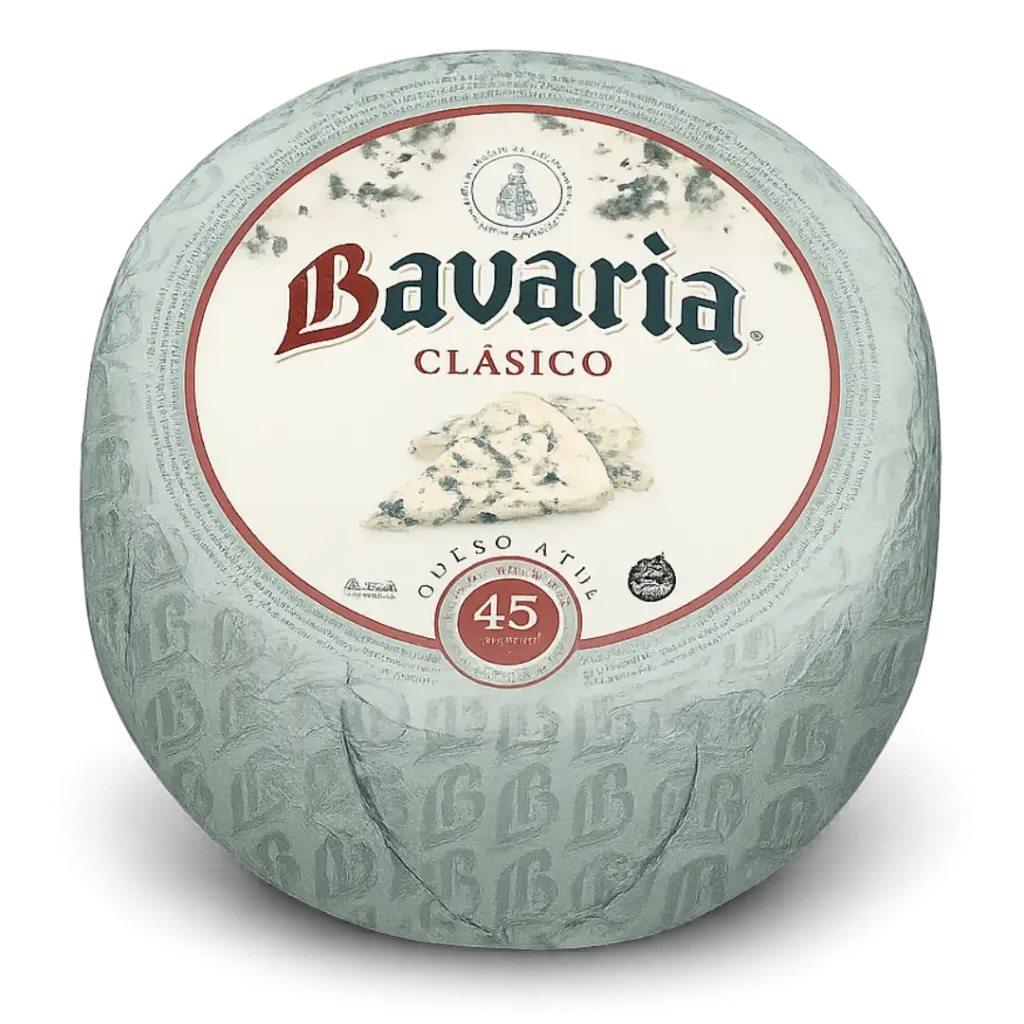 Queso Azul Roquefort Bavaria x 3Kg. Q183