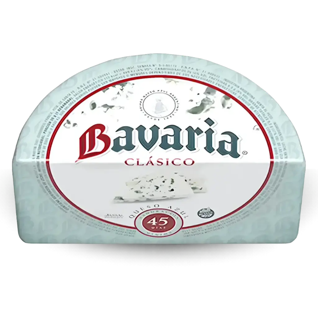 [Q184] Roquefort Bavaria 1/2 Pieza x 1,5 Kg.