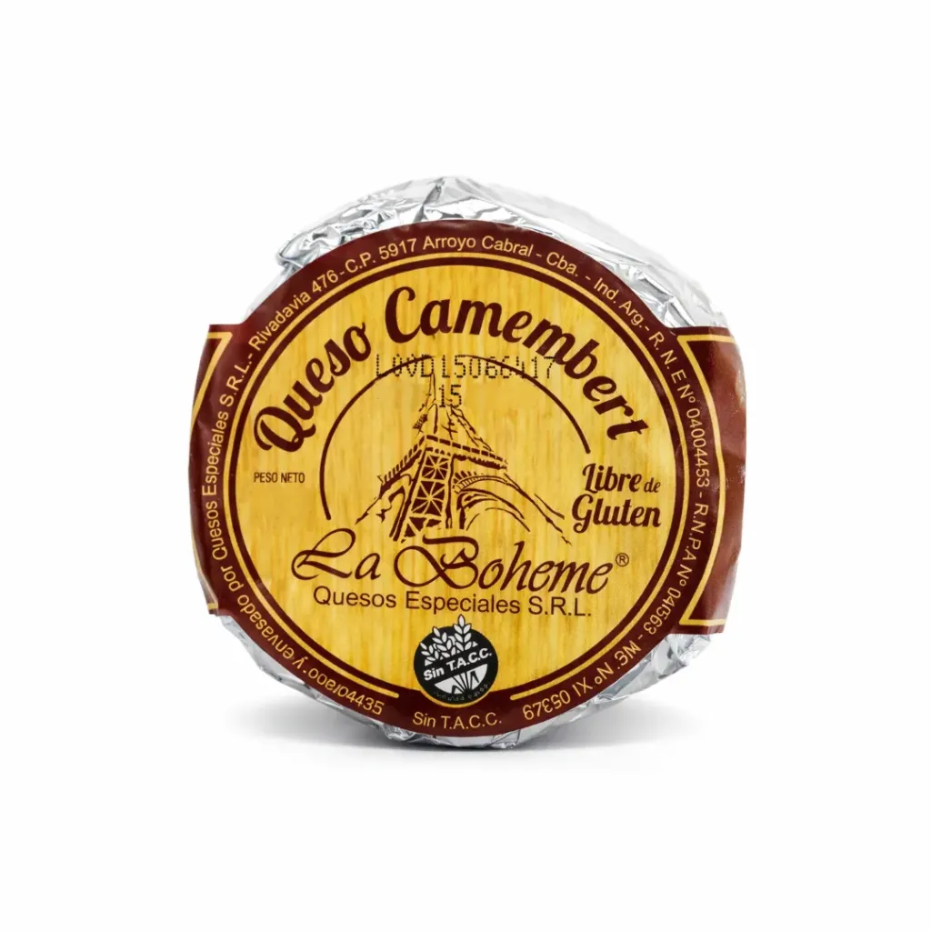 [Q197] Queso Camembert La Boheme x 600 g.