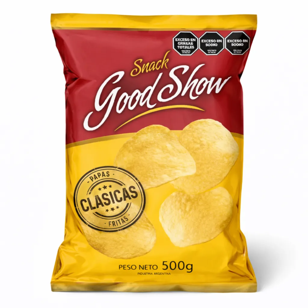 [V002] Papas Fritas Clasicas Good Show Caja x 6u. de 500g.