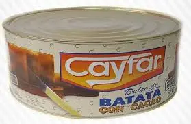 Lata Batata Con Chocolate Cayfar x 5Kg.