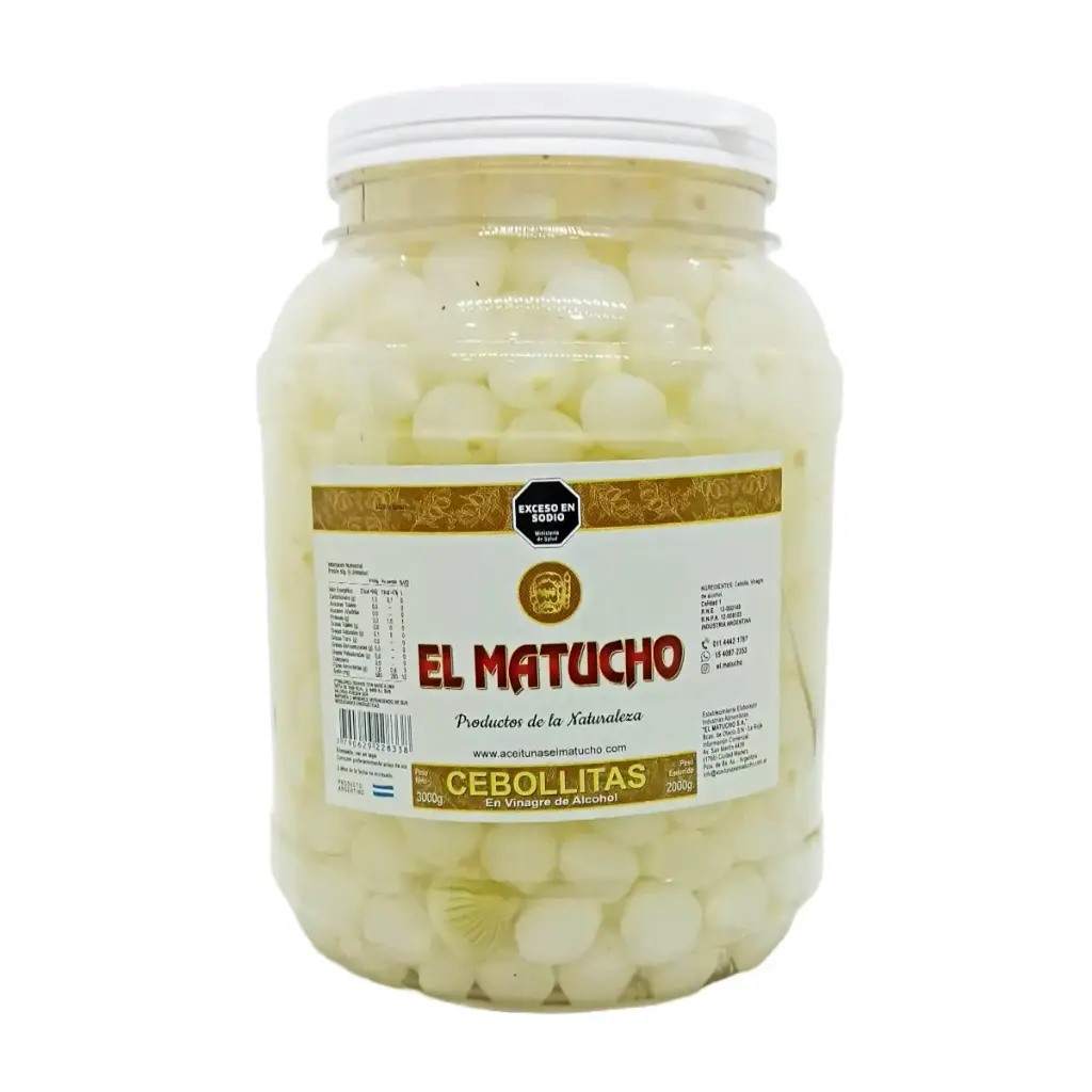 [V042] Cebollitas En Vinagre x 2Kg.