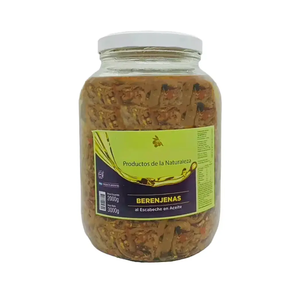 [V069] Berenjenas en Escabeche x 3Kg.