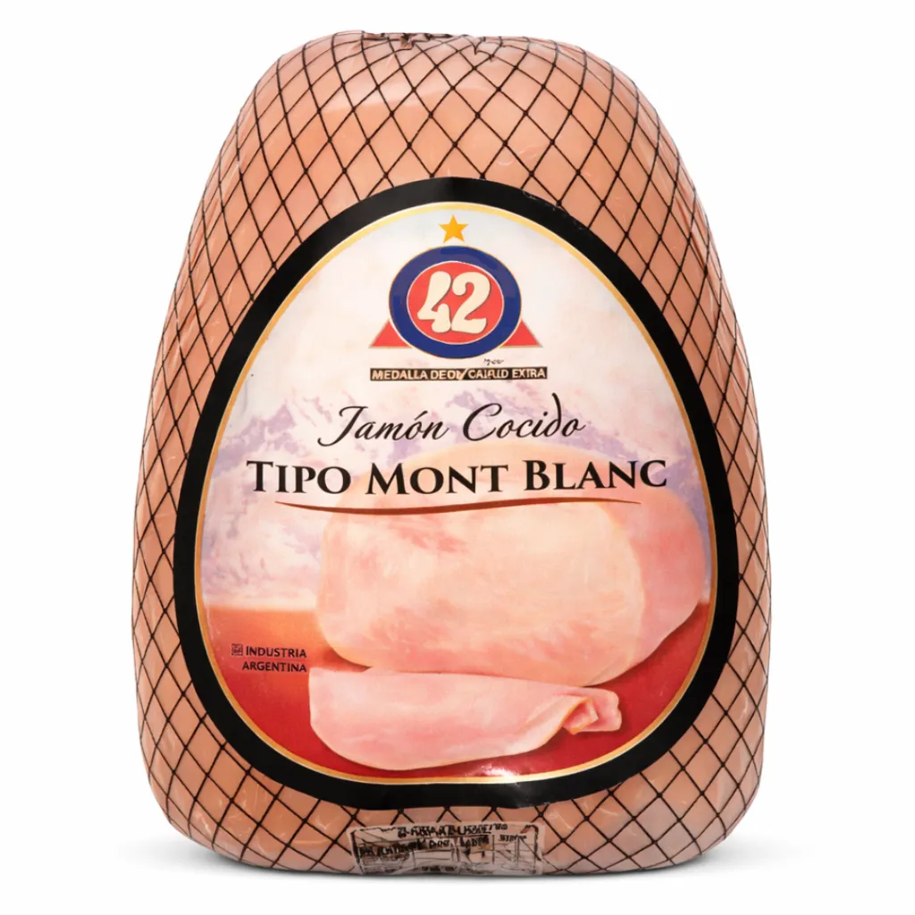 [F141] Jamón Cocido Natural Los Calvos 42 Mont Blanc x 6 Kg. F141