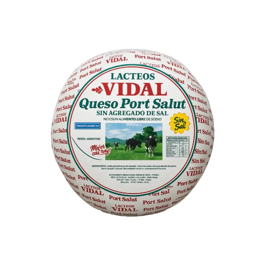 Port Salut Sin Sal Vidal x 4Kg.