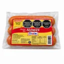 Salchicha Chorizo Alemán c/piel caja x 10 paq. x 3u.