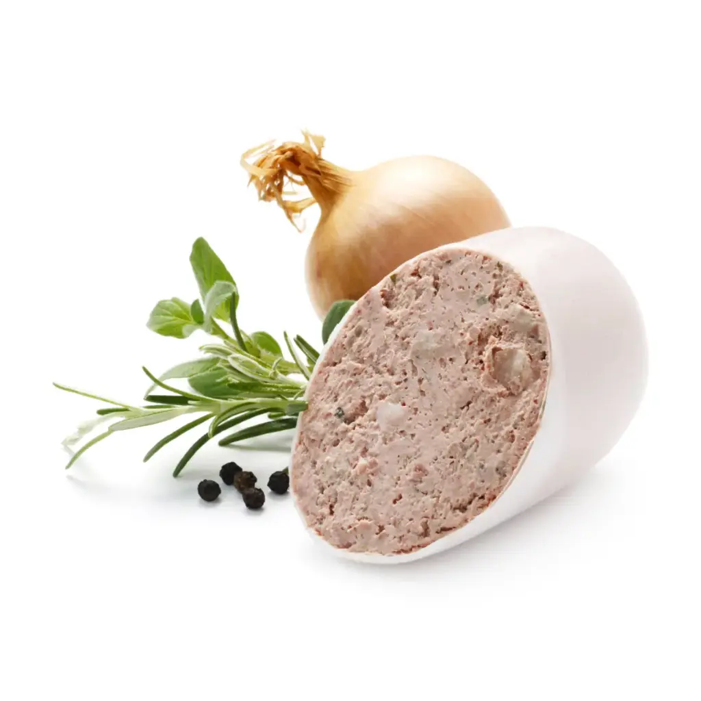 Leberwurst Con Cebolla De Verdeo Tripa Caja 2.50 Kg