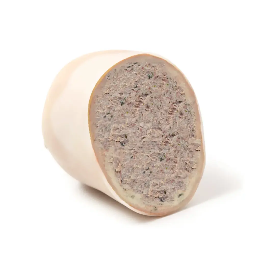 Leberwurst Con Finas Hierbas Tripa Caja 2.50 Kg.