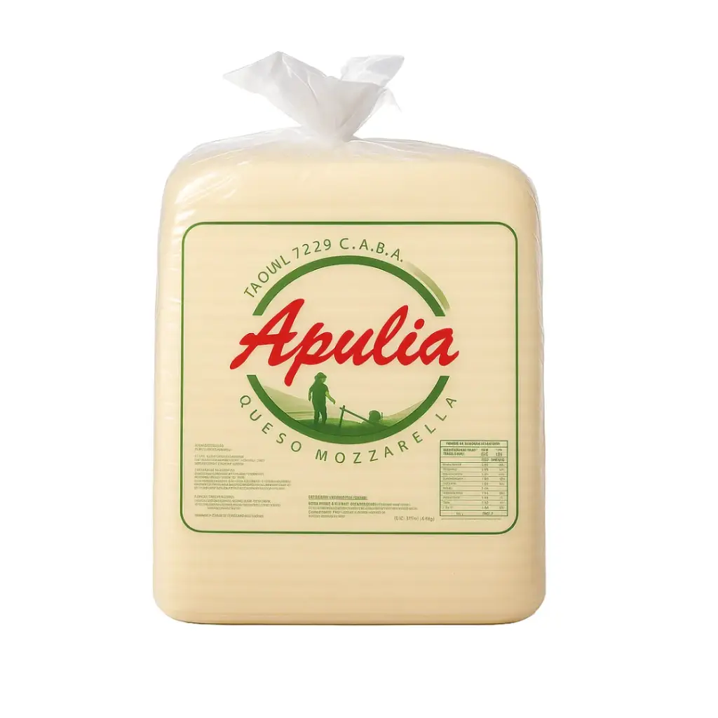 Queso Muzzarella Apulia Plancha x 20Kg.  