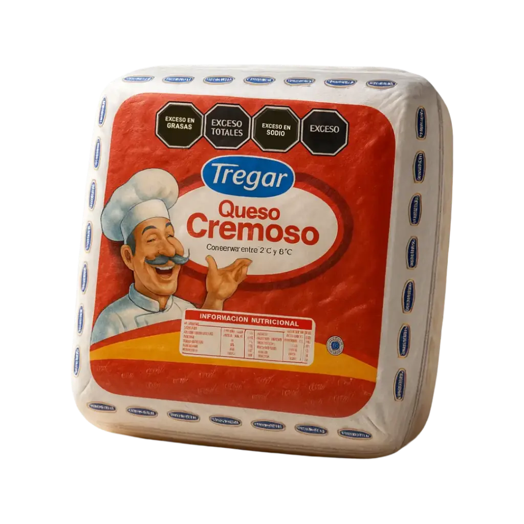 Queso Cremoso Tregar x 4 Kg.