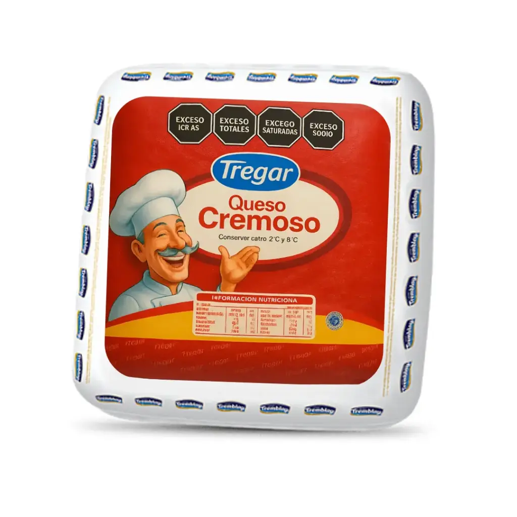 Queso Cremoso Tregar x 4 Kg.