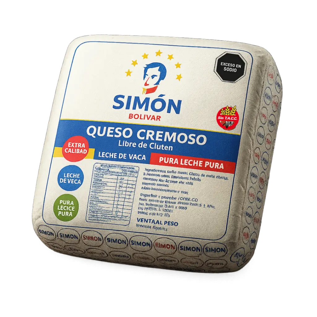 Queso Cremoso Simón x 4Kg.