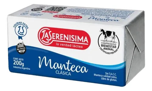 Manteca La Serenisima 200g. x 10u. V205