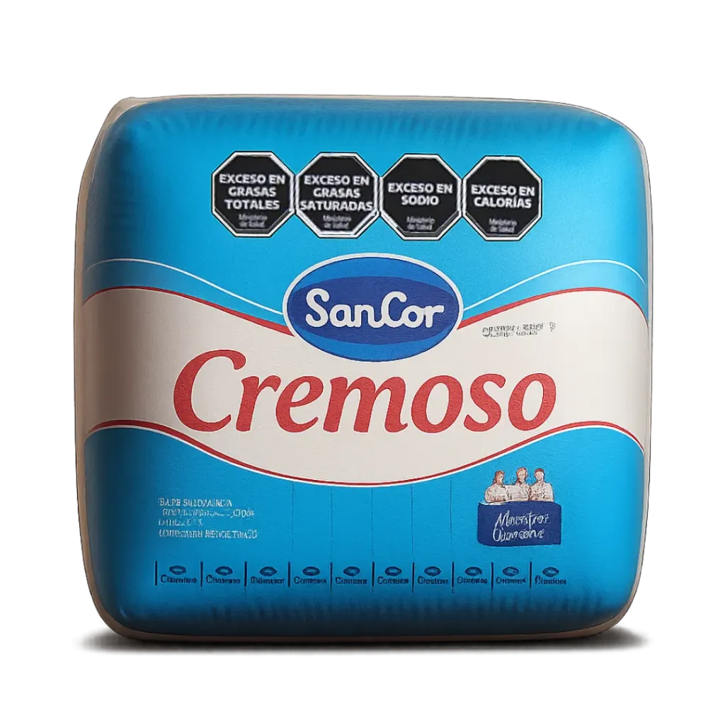 Queso Cremoso Sancor x 4Kg. 