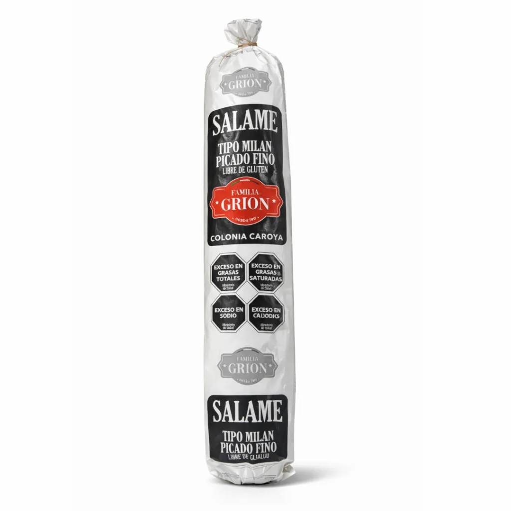 [F071] Salame Milan Fino Familia Grion x 1.75 Kg. F071