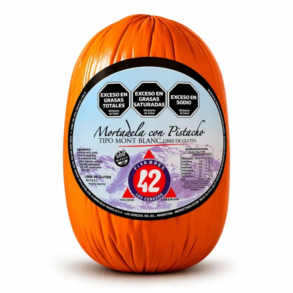 Mortadela Pistacho Los Calvos 42 x 3,75 Kg. F103