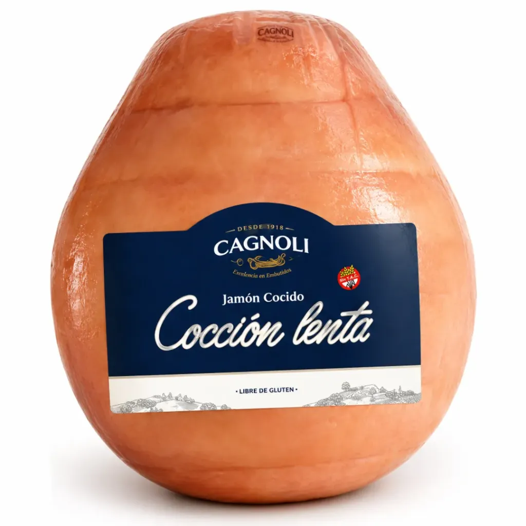 Jamón Cocido Natural Cagnoli x 5.50 Kg.