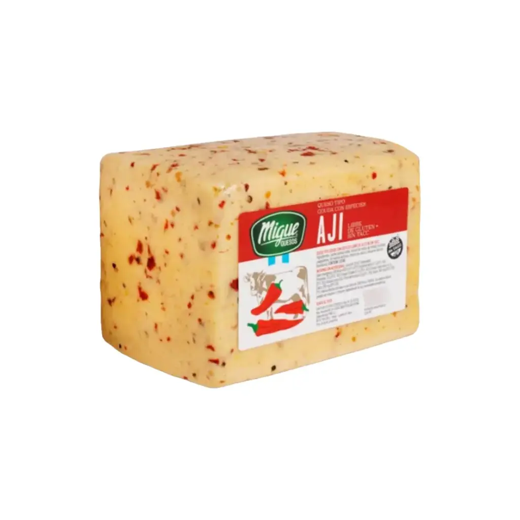 Queso al Aji Migue x 2kg. 