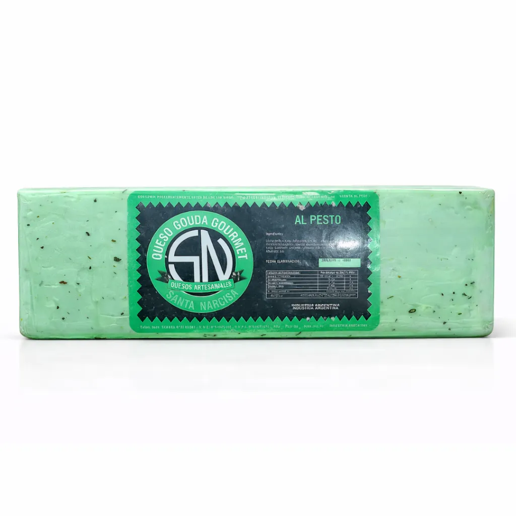 Queso Santa Narcisa Al Pesto x 4kg.