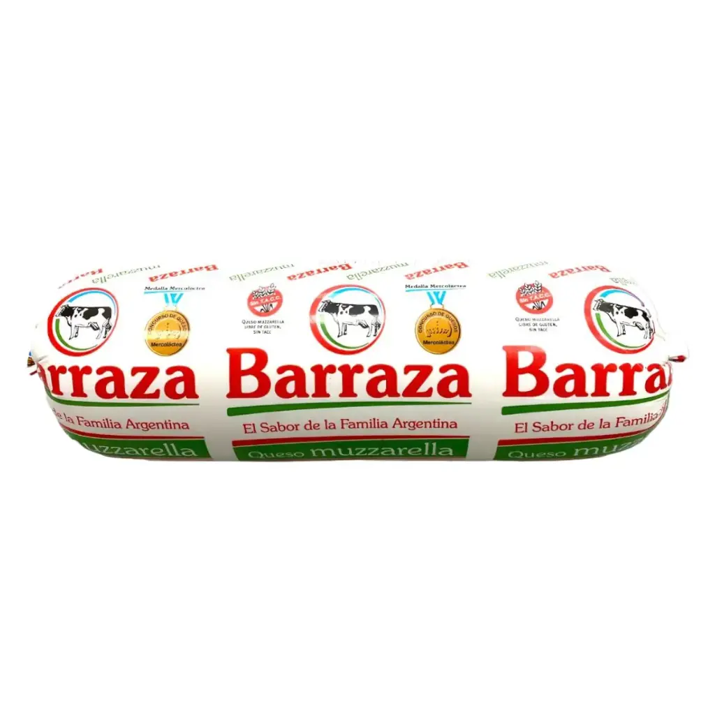 Queso Muzzarella Barraza x 3Kg.